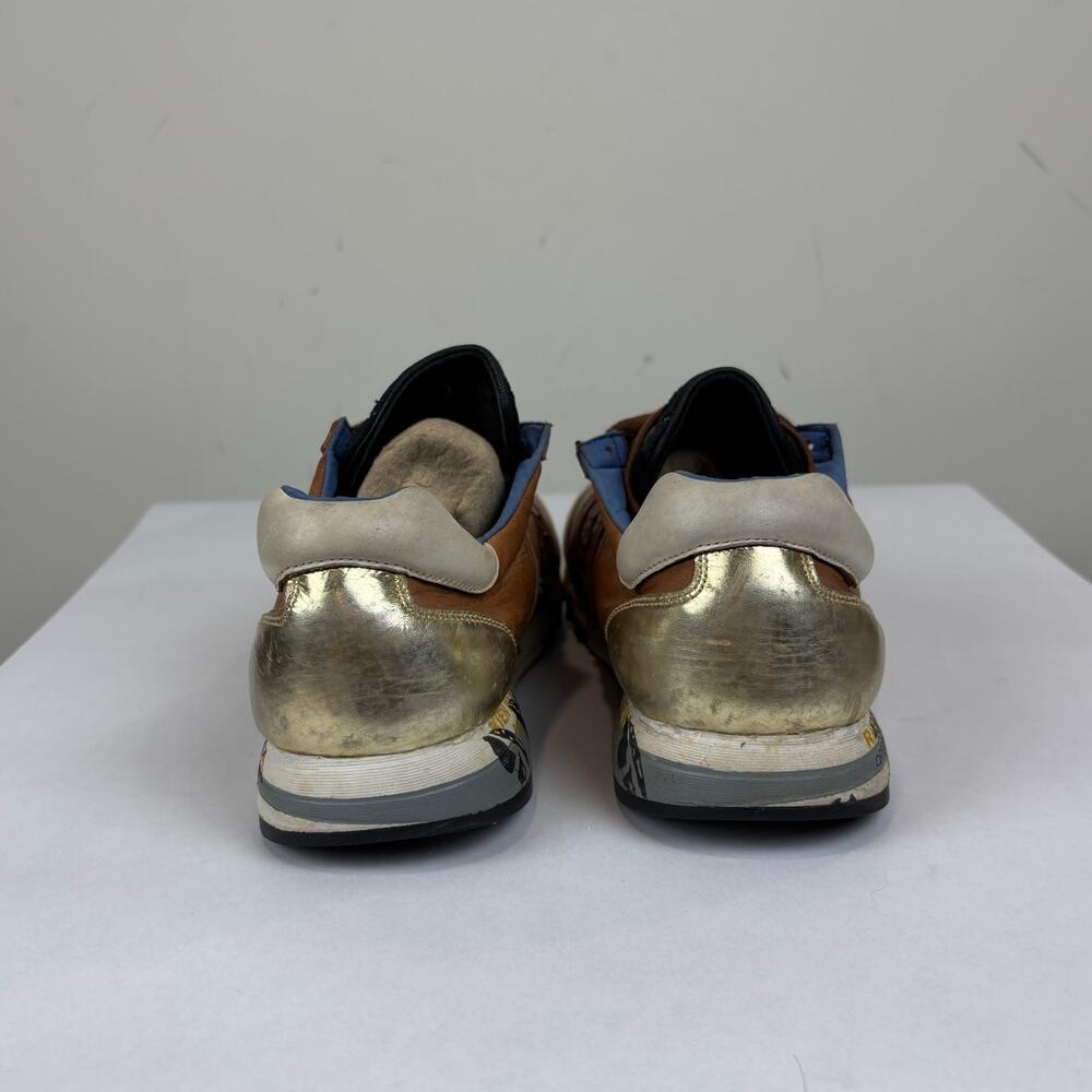 Premiata Lucy 530 Leather Trainers Sneakers Shoes EU 40 W's 9 M's 7 - Picture 4 of 12